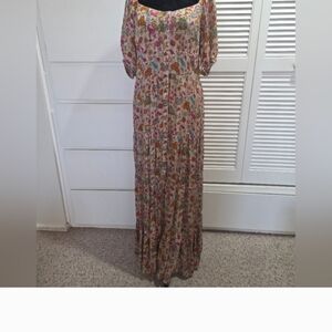 NATURAL LIFE Multicolor Floral Maxi Dress